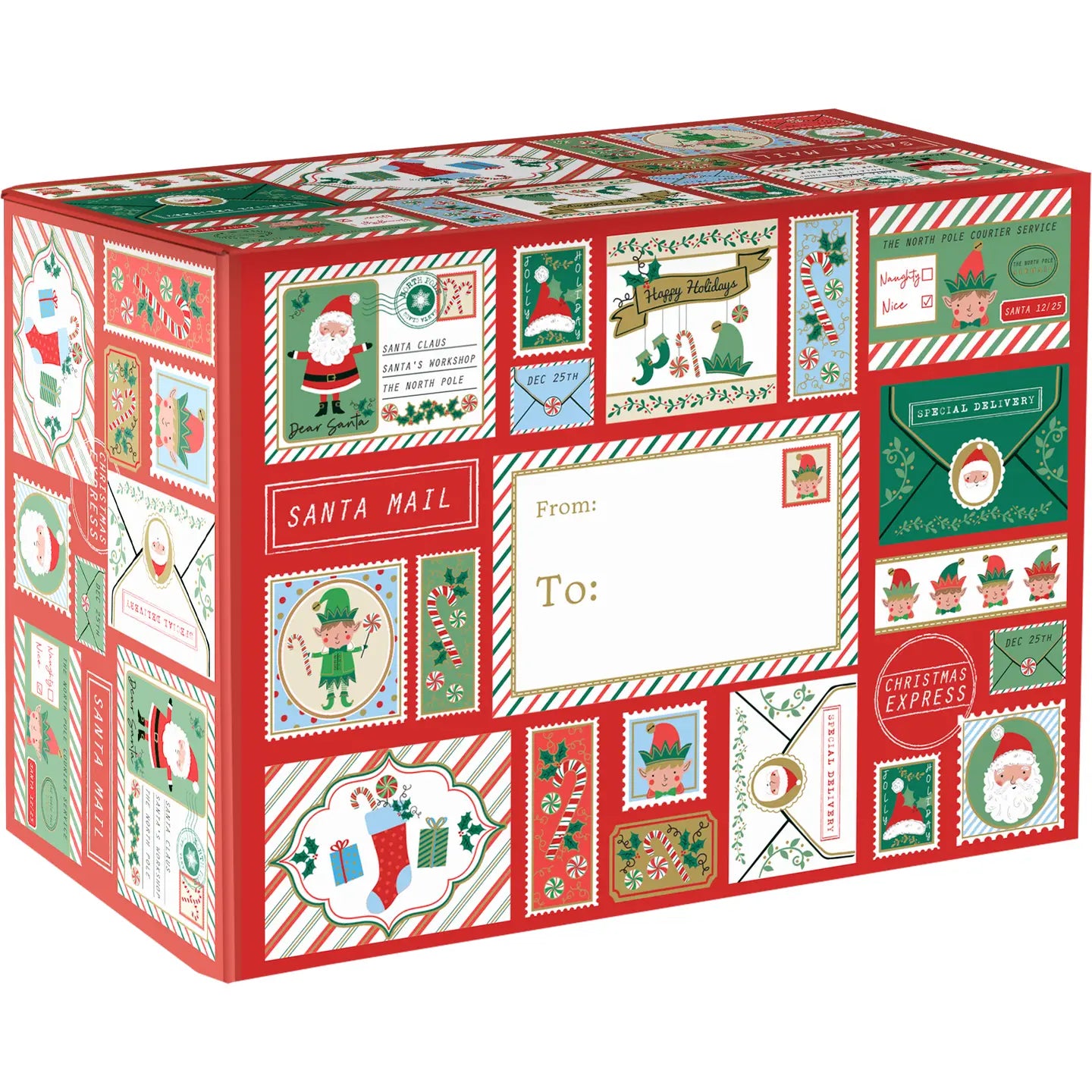 North Pole Bound Mailing Box - Medium