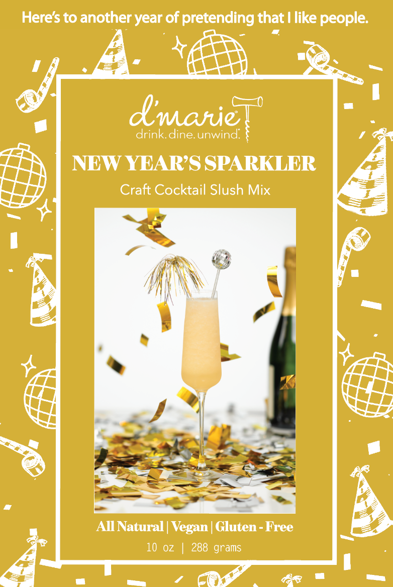 New Year's Sparkler Craft Cocktail Slush Mix