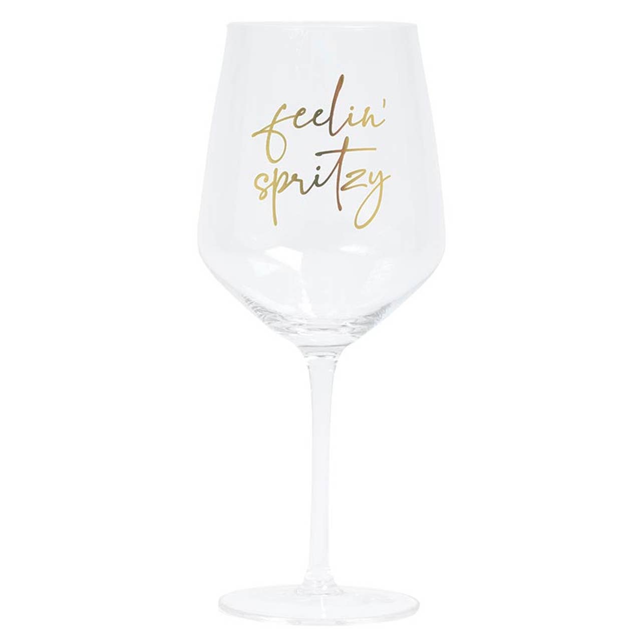 Feelin’ Spritzy Wine Glass