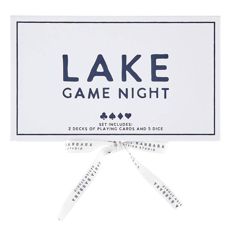 Lake Game Night - Cards + Dice Book Box