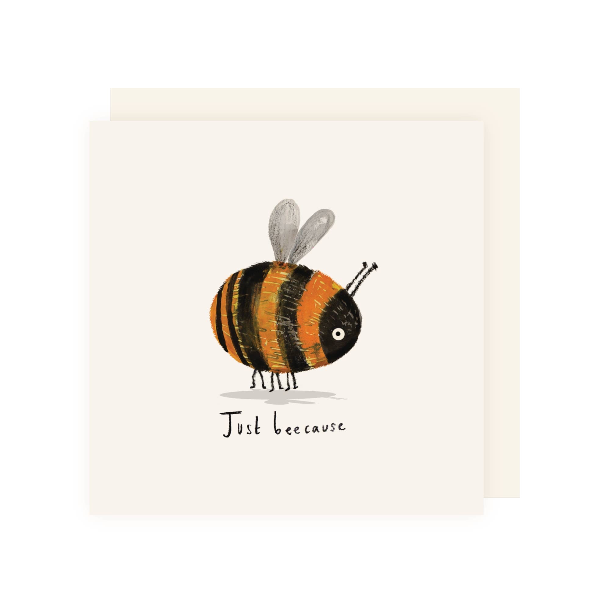 Just Beecause Fun Bee Greeting Card