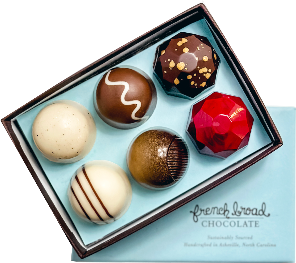 The Holiday Collection - 6 Piece Bonbon Gift Box