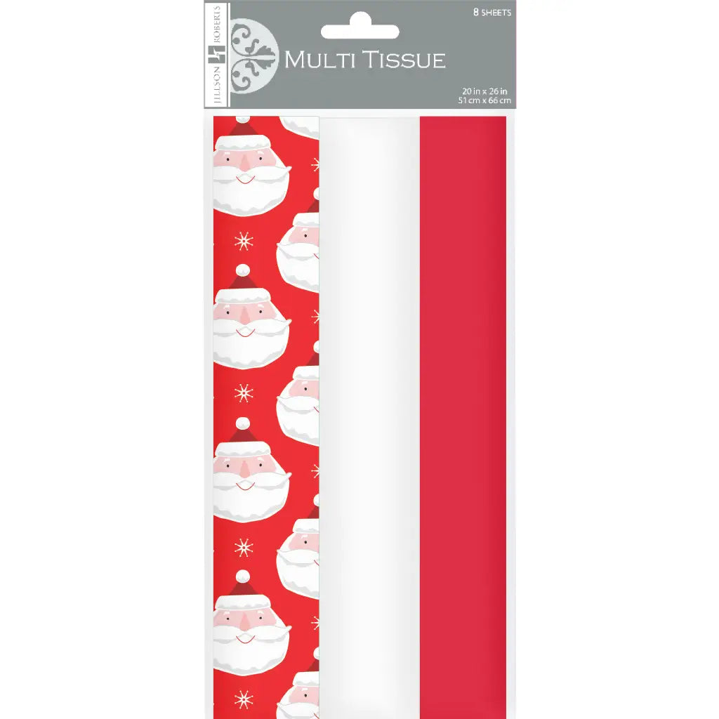 Chic Santa Tissue Paper - Multi