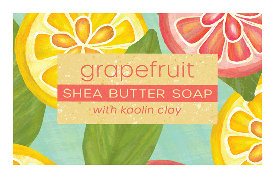 Grapefruit Shea Butter Soap