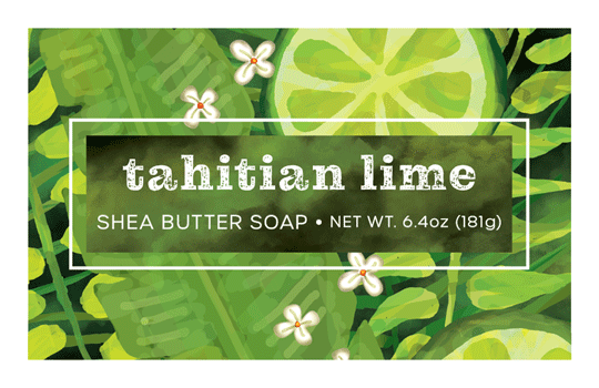 Tahitian Lime Shea Butter Soap