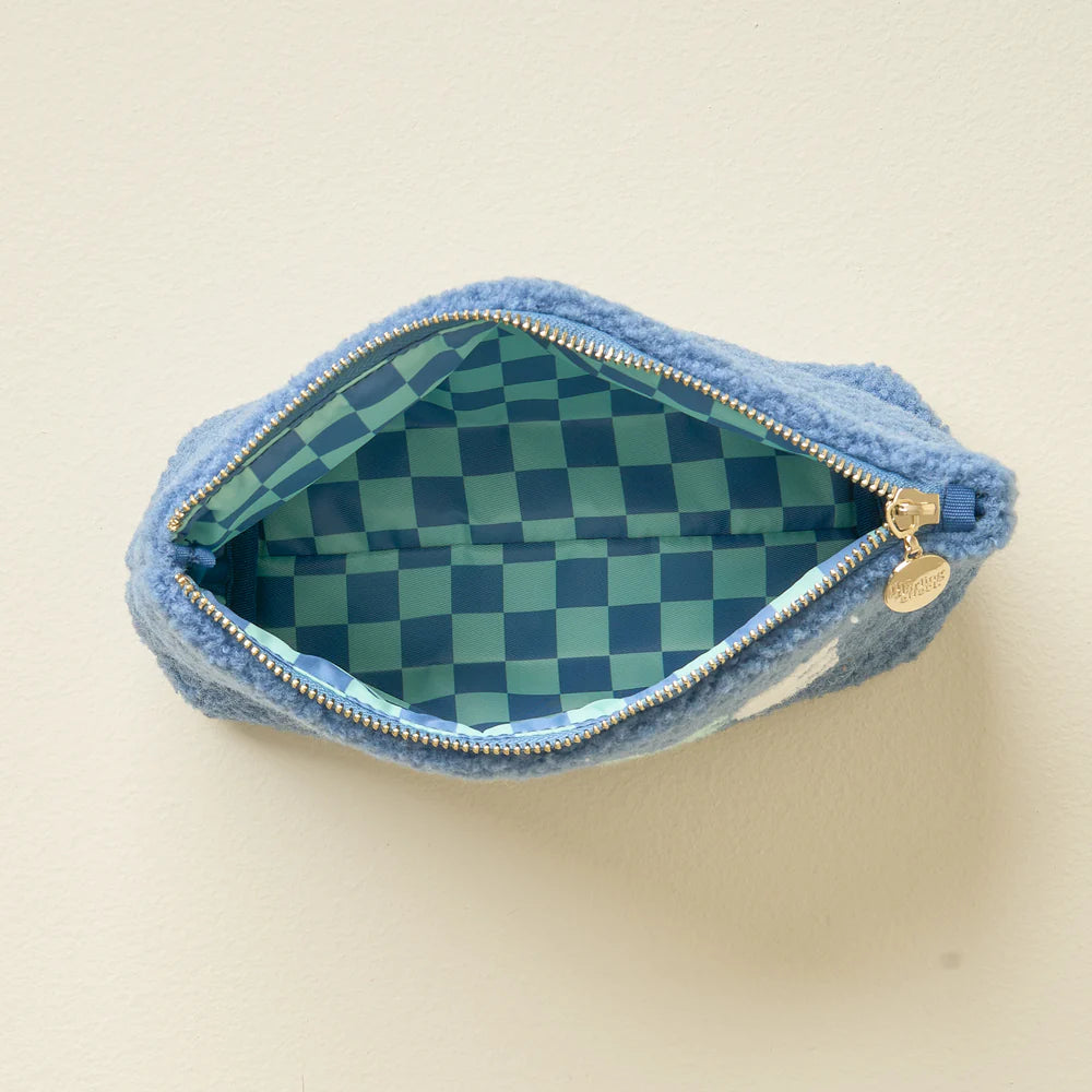 Lake Teddy Zippered Pouch