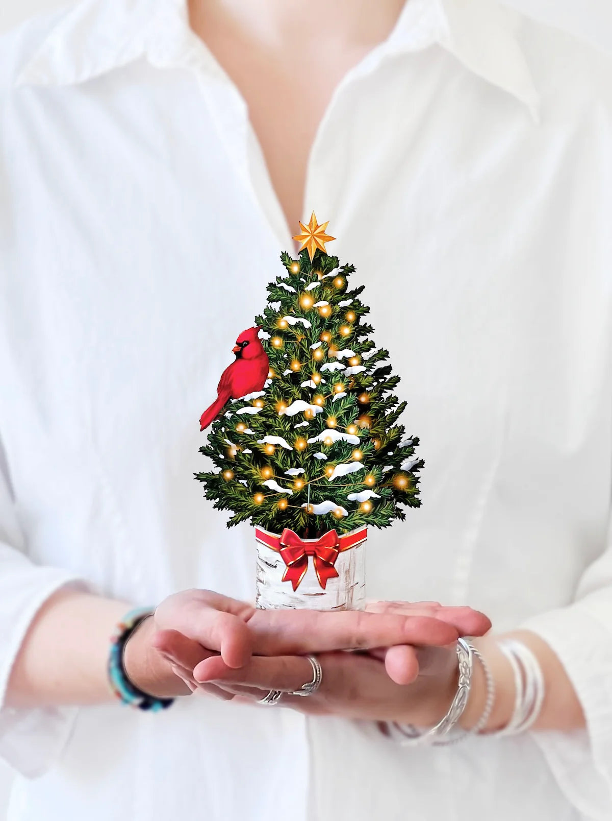 Merry Mini Tree Pop-Up Card