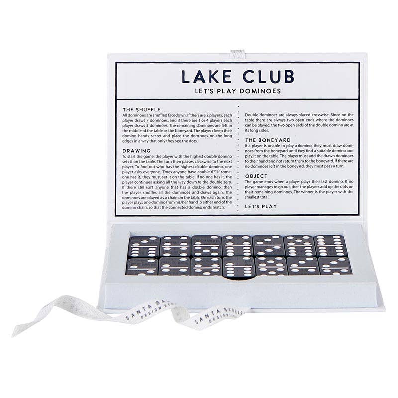 Lake Club - Domino Set Book Box