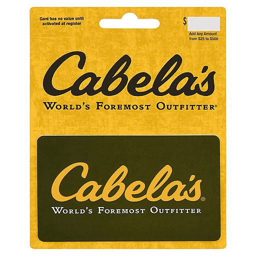 Cabela's Gift Card