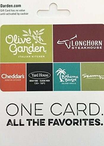 Darden Restaurants Gift Card