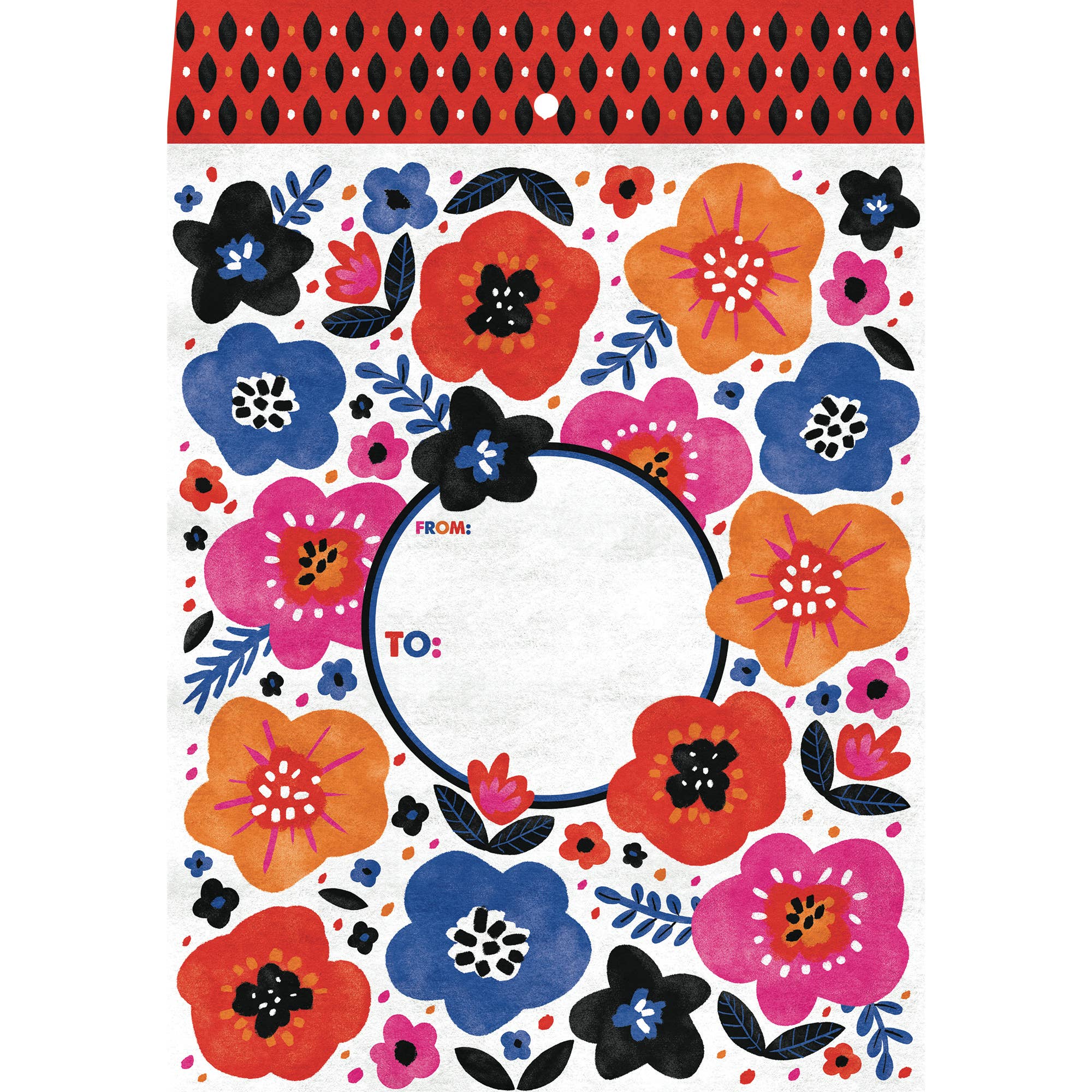 Modern Floral Mailing Envelope - Medium