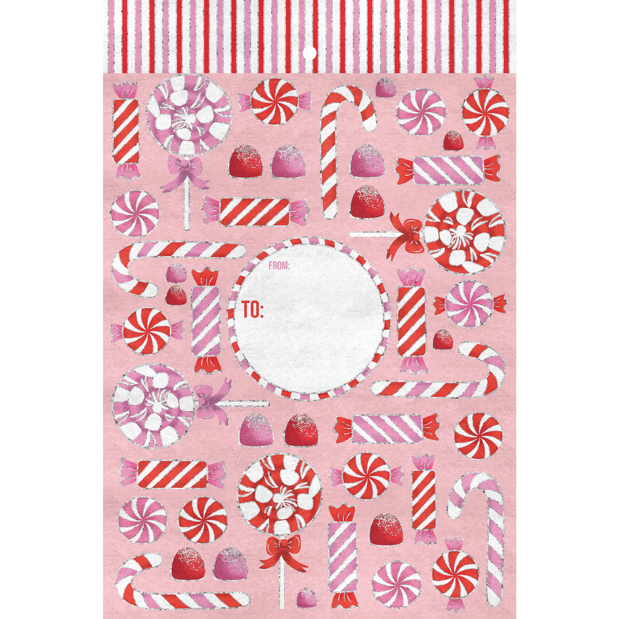 Christmas Candy Mailing Envelope - Large