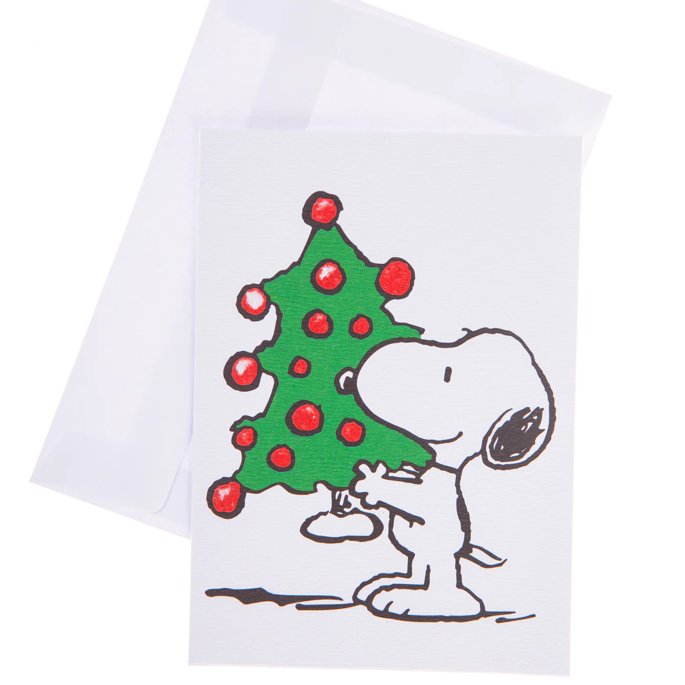 Snoopy Tree Petite Boxed Cards