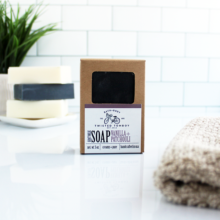 Vanilla + Patchouli Goat Milk Soap