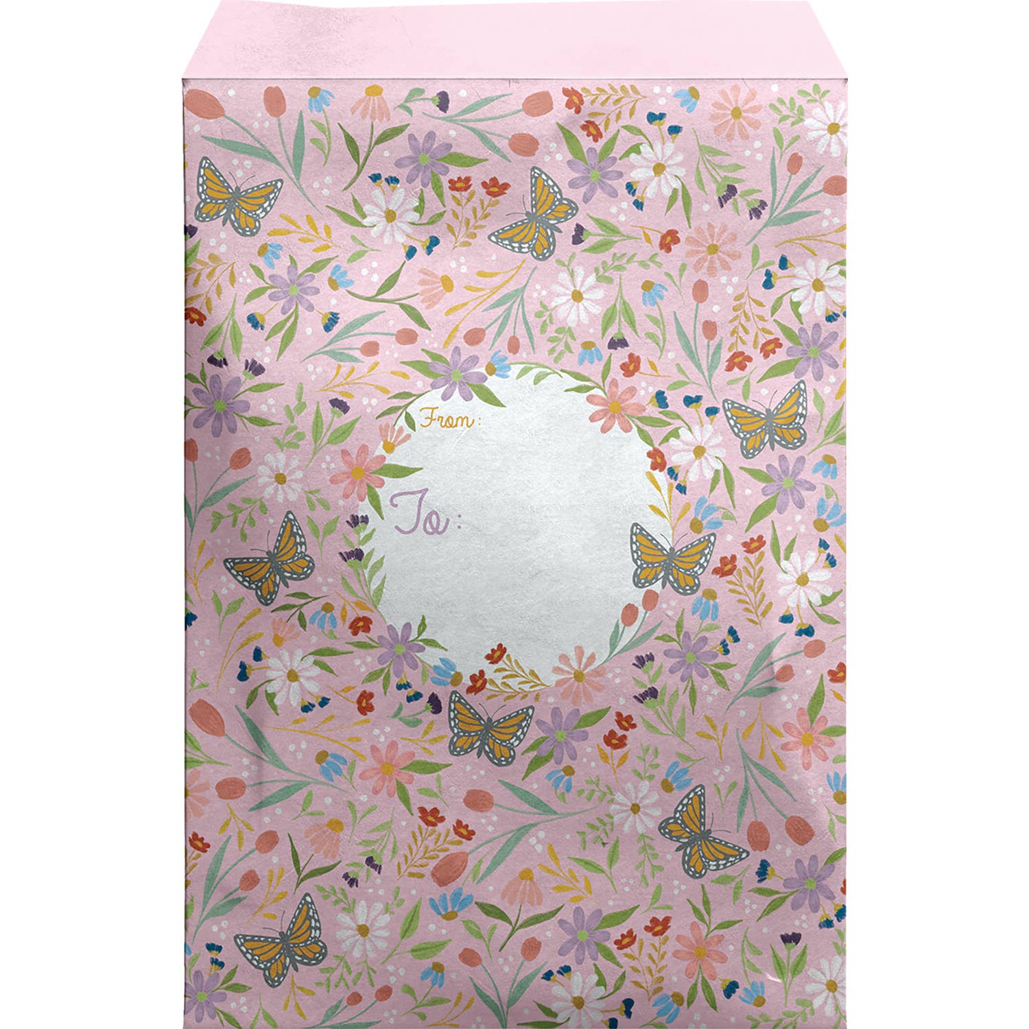 Delicate Floral Mailing Envelope - Medium