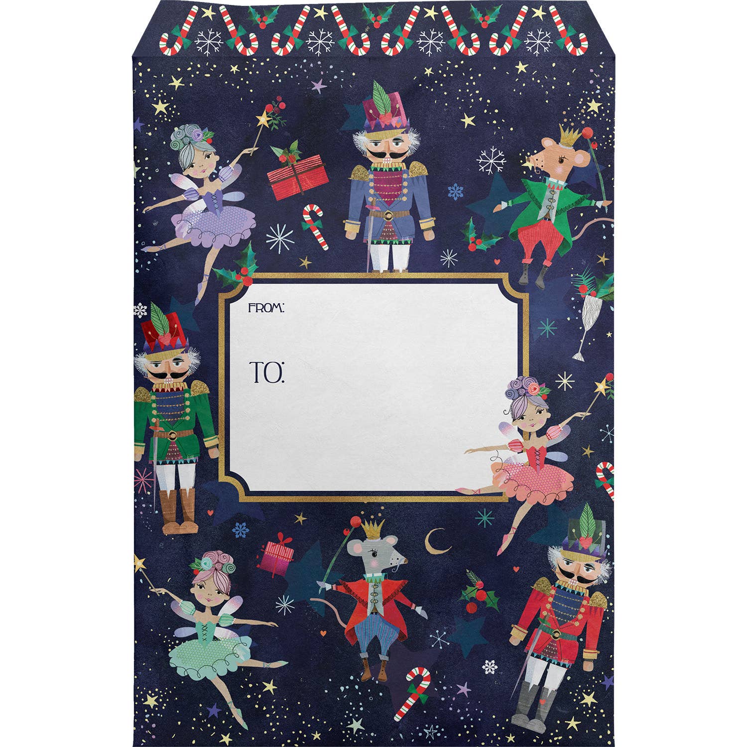 Nutcracker Ballet Mailing Envelope - Medium