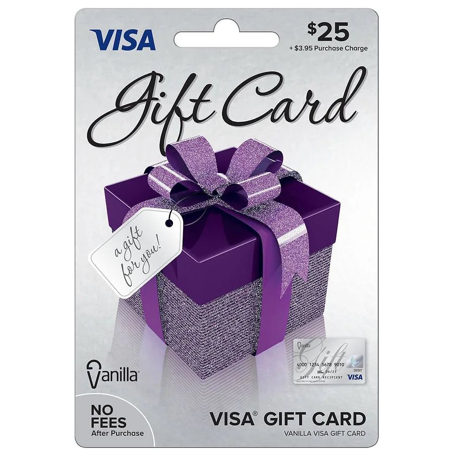 Vanilla Visa $25 Gift Card