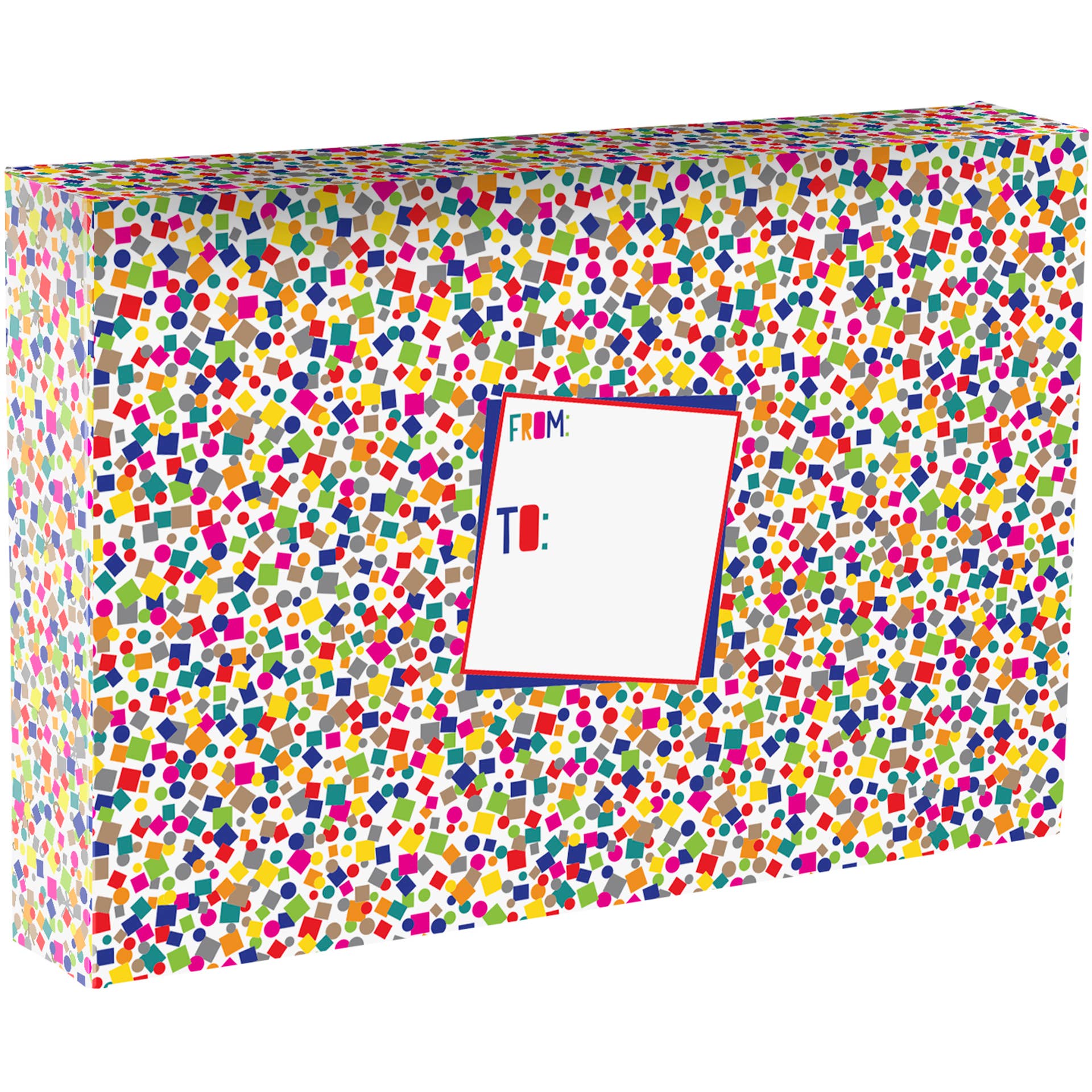 Party Popper White Mailing Box - Large