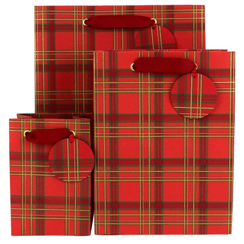 Heritage Tartan Gift Bag & Tag