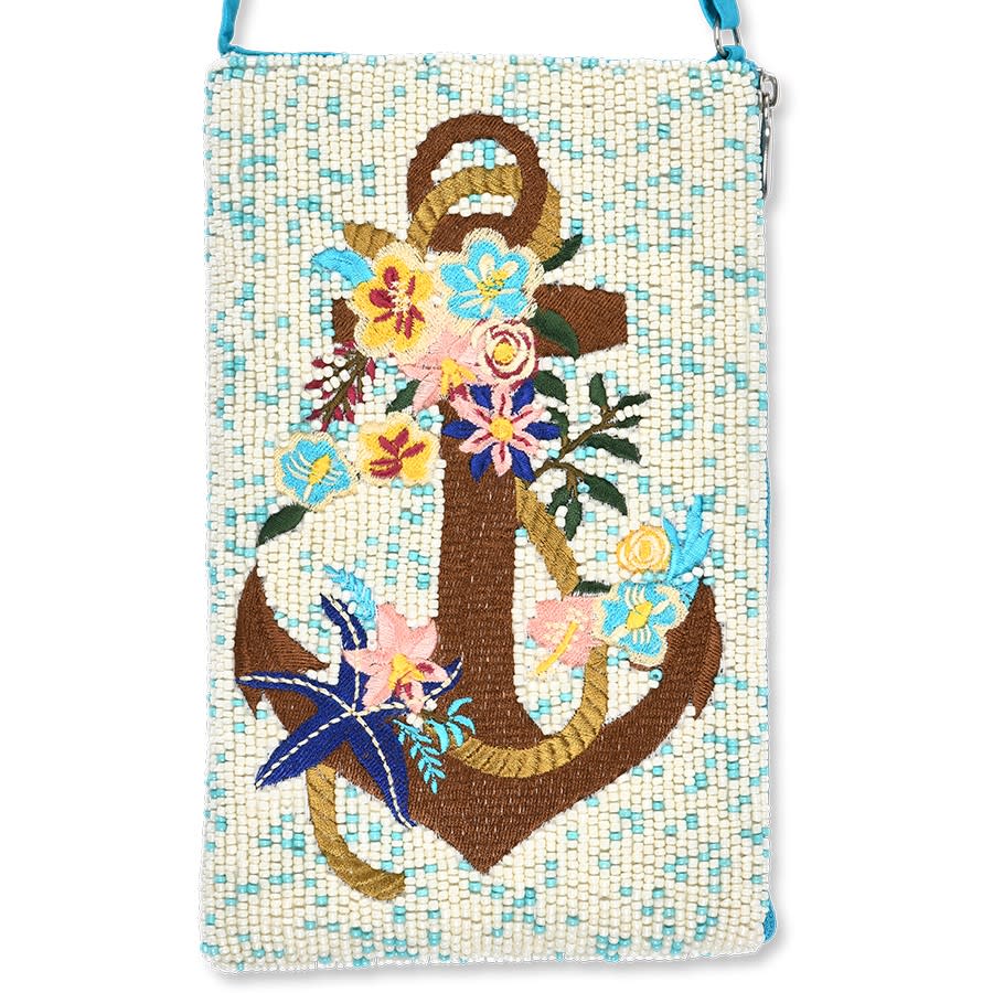 Club Bag Floral Anchor