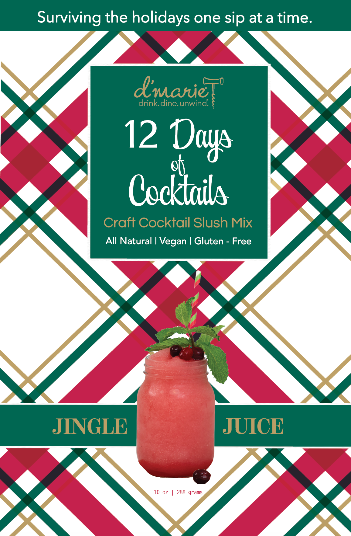 Jungle Juice Cocktail Slush Mix (10 oz.)