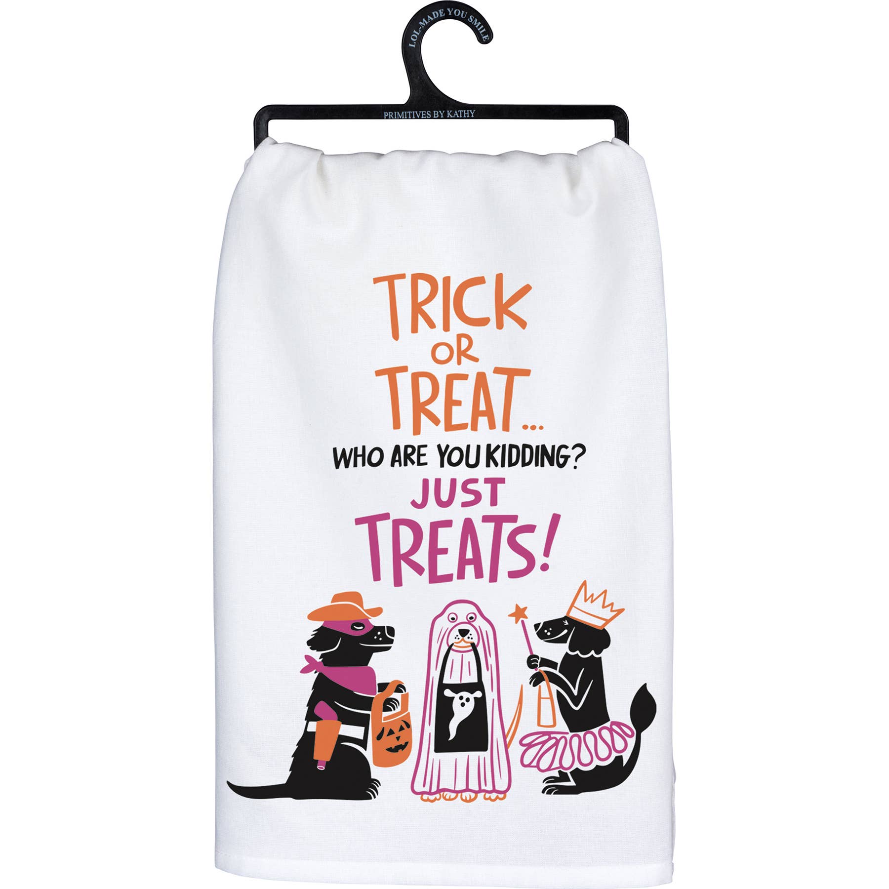 Trick Or Treat Just Treats Kitchen Towel