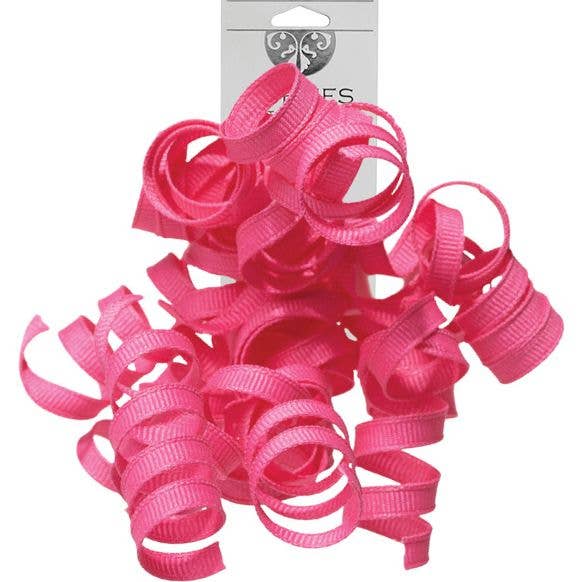 Magenta Grosgrain Bow - Curlie